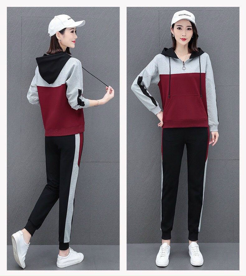 Set Bộ Thể Thao Nón Phón Màu - BTN78
